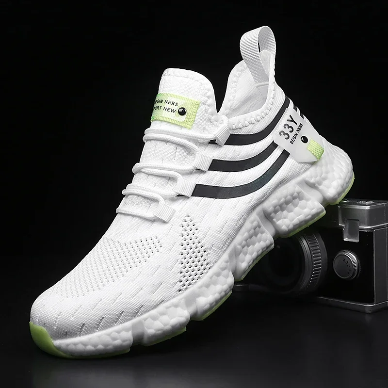 Running Gear Ladies - Men's Sneakers Mesh Breathable Running Shoes