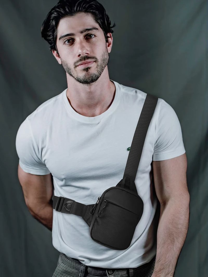 Casual Men Shoulder Chest Bag  - огляд і ціна Running Belt Waist