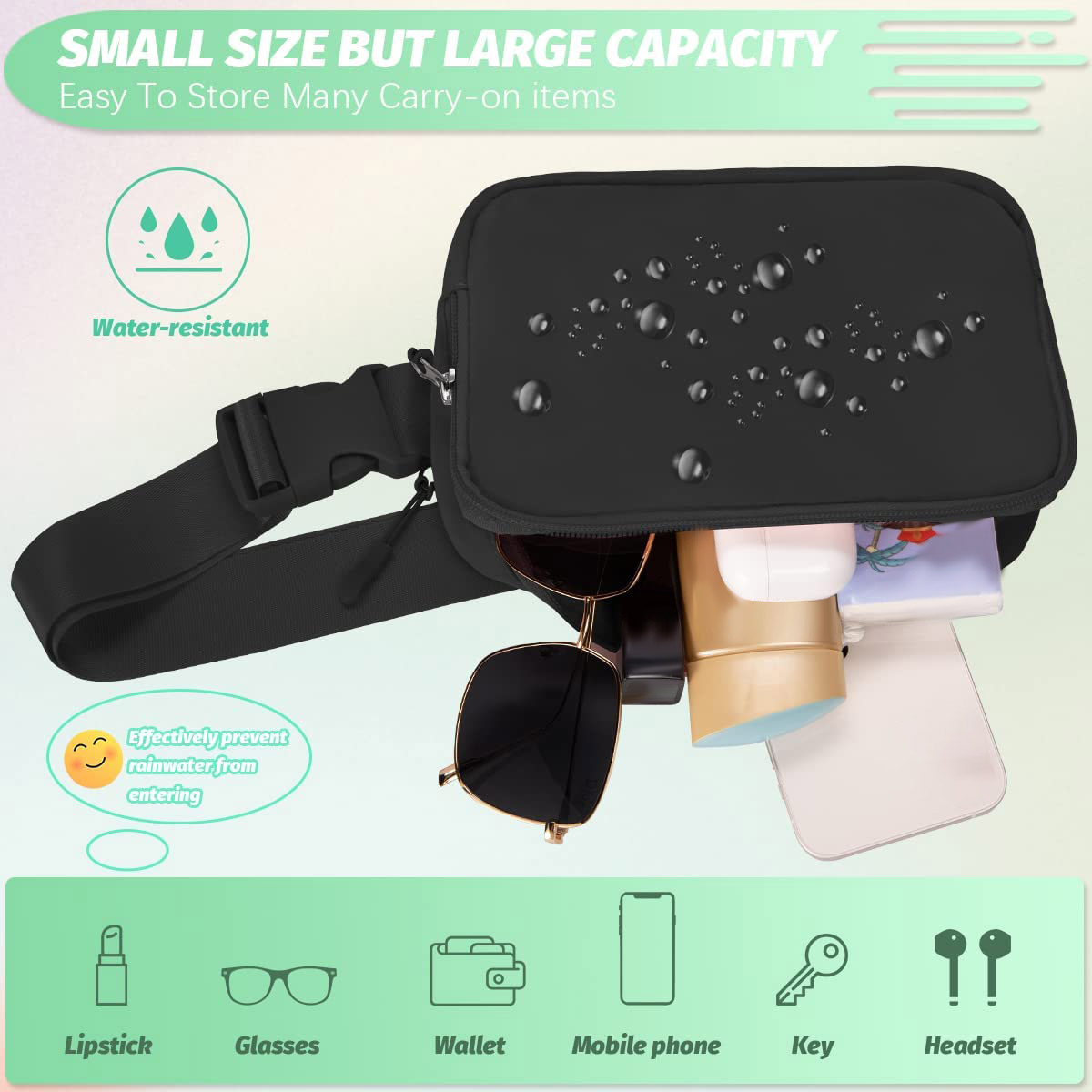 Waist Bag For Women Men - Mini - огляд і ціна Running Belt Waist