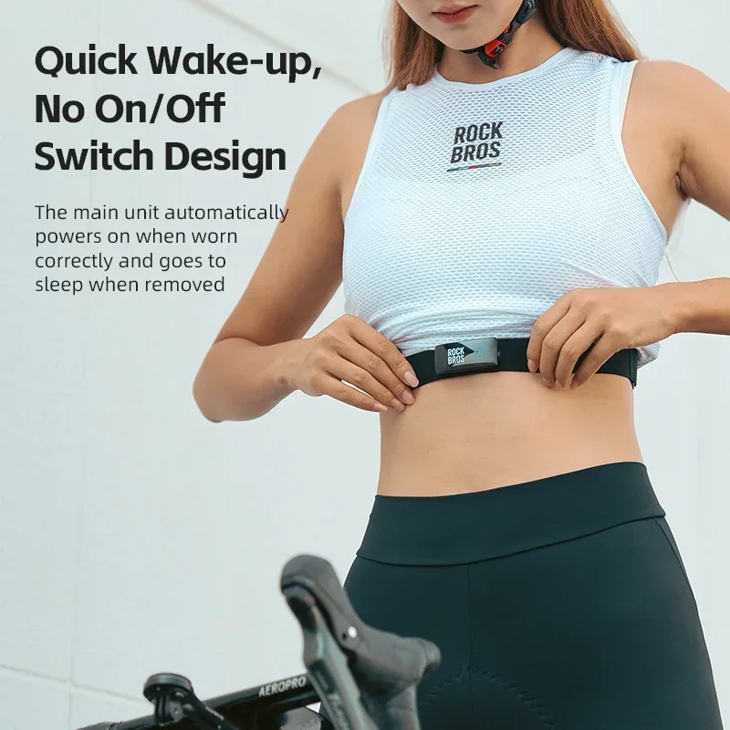 ROCKBROS Upgraded Heart Rate M - огляд і ціна Heart Rate Strap Chest