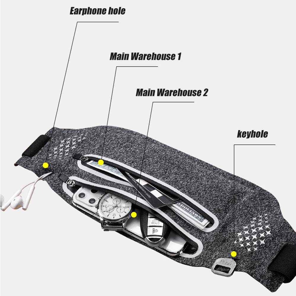 1PC Fanny Pack for Women Men,  - огляд і ціна Running Belt Waist